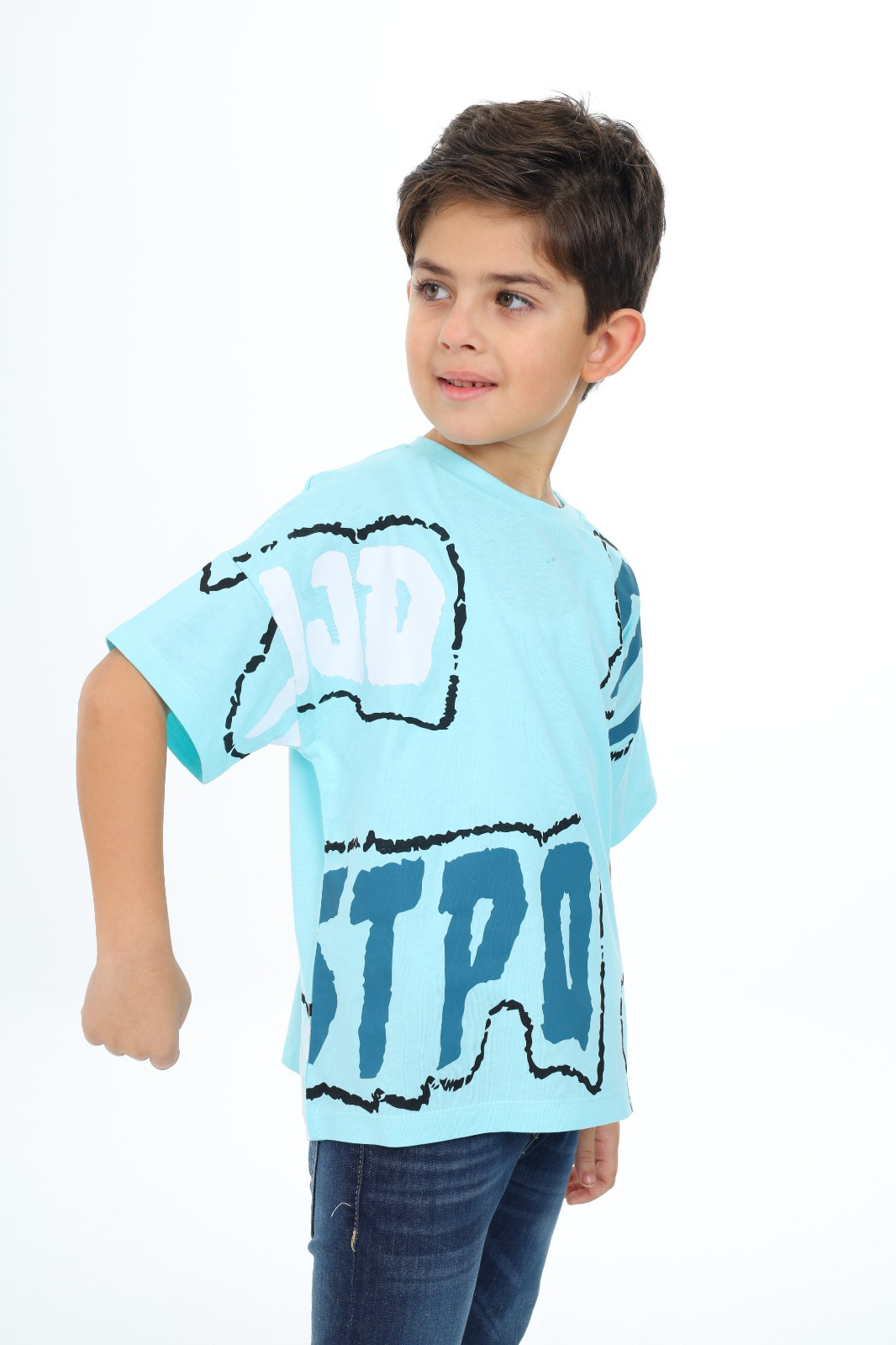 Toontoy Erkek Çocuk  Stpo Baskılı Tişört