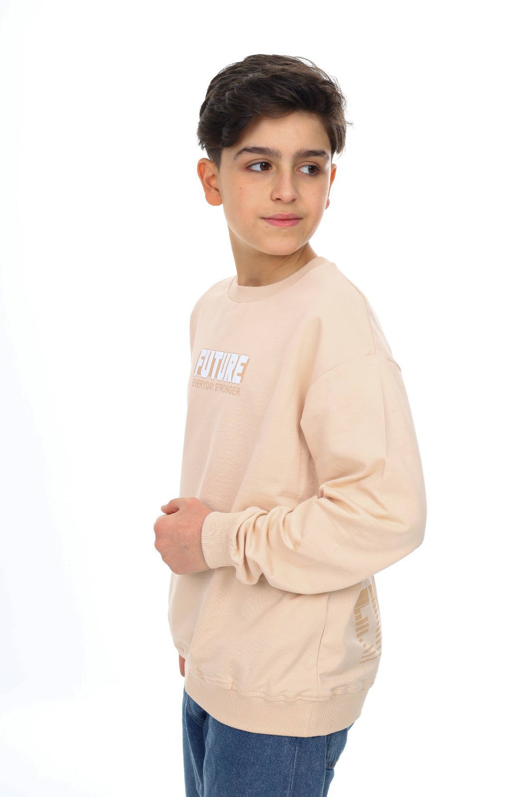 Toontoy Erkek Çocuk Baskılı Sweatshirt