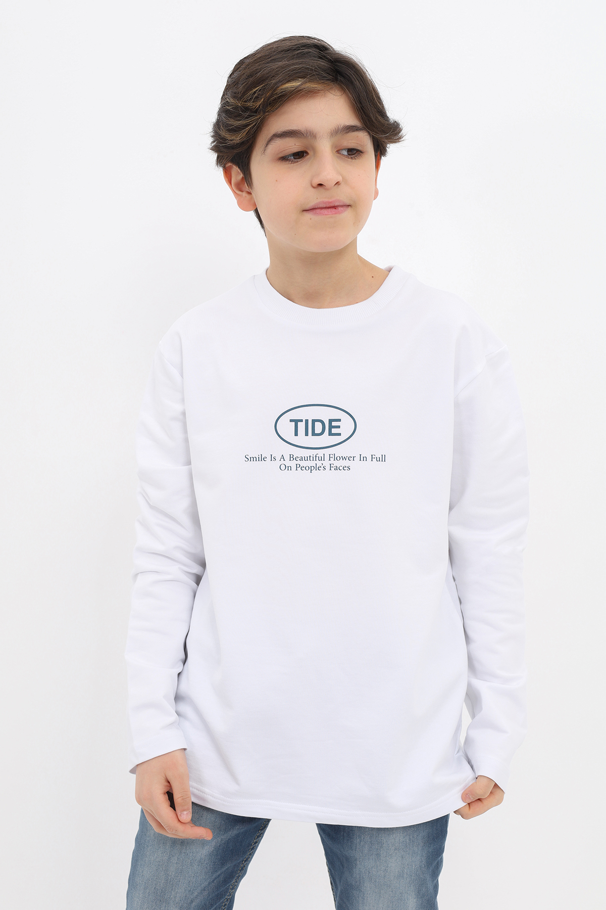 Toontoy Erkek Çocuk Baskılı Sweatshirt