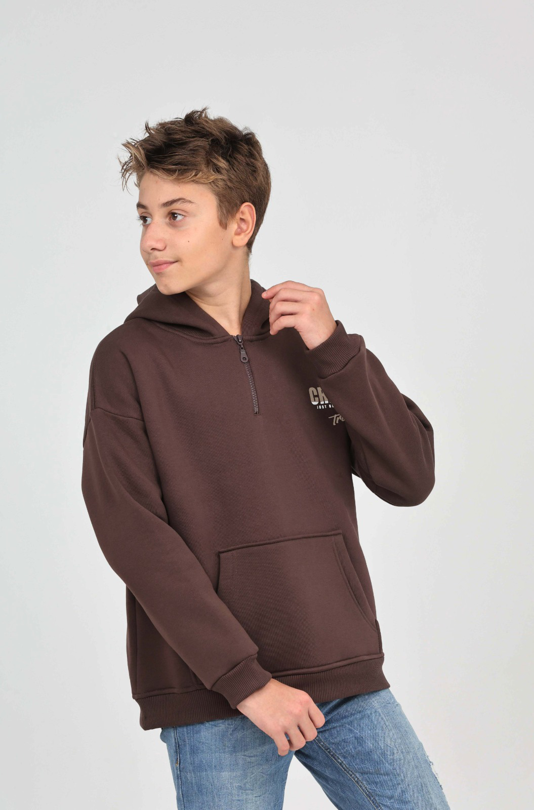 Toontoy Erkek Çocuk Create Baskılı Sweatshirt