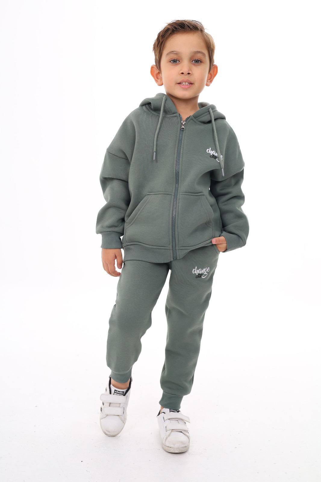 Toontoy Erkek Çocuk Nakışlı Eşofman Takım