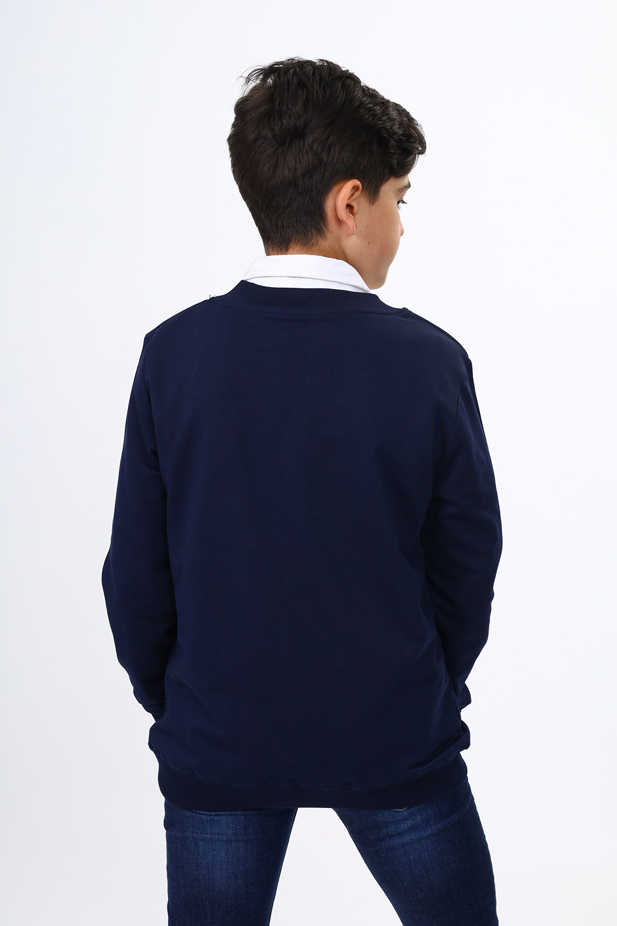 Toontoy Erkek Çocuk Okul Baskılı Sweatshirt
