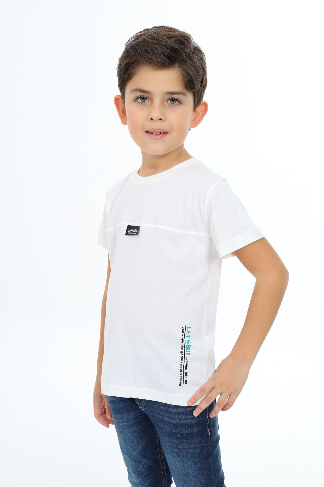 Toontoy Erkek Çocuk Baskılı Tişört