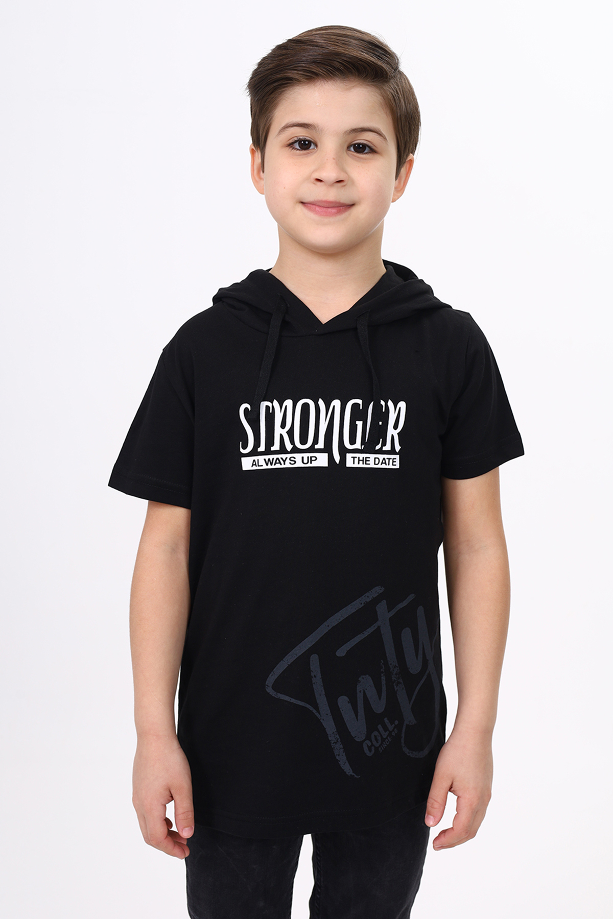 Toontoy Erkek Çocuk  Strenger Always Baskılı Tişört