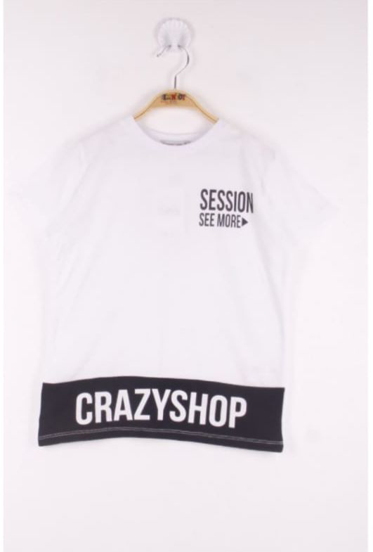 Toontoy Erkek Çocuk Göğsü Yazı Baskılı