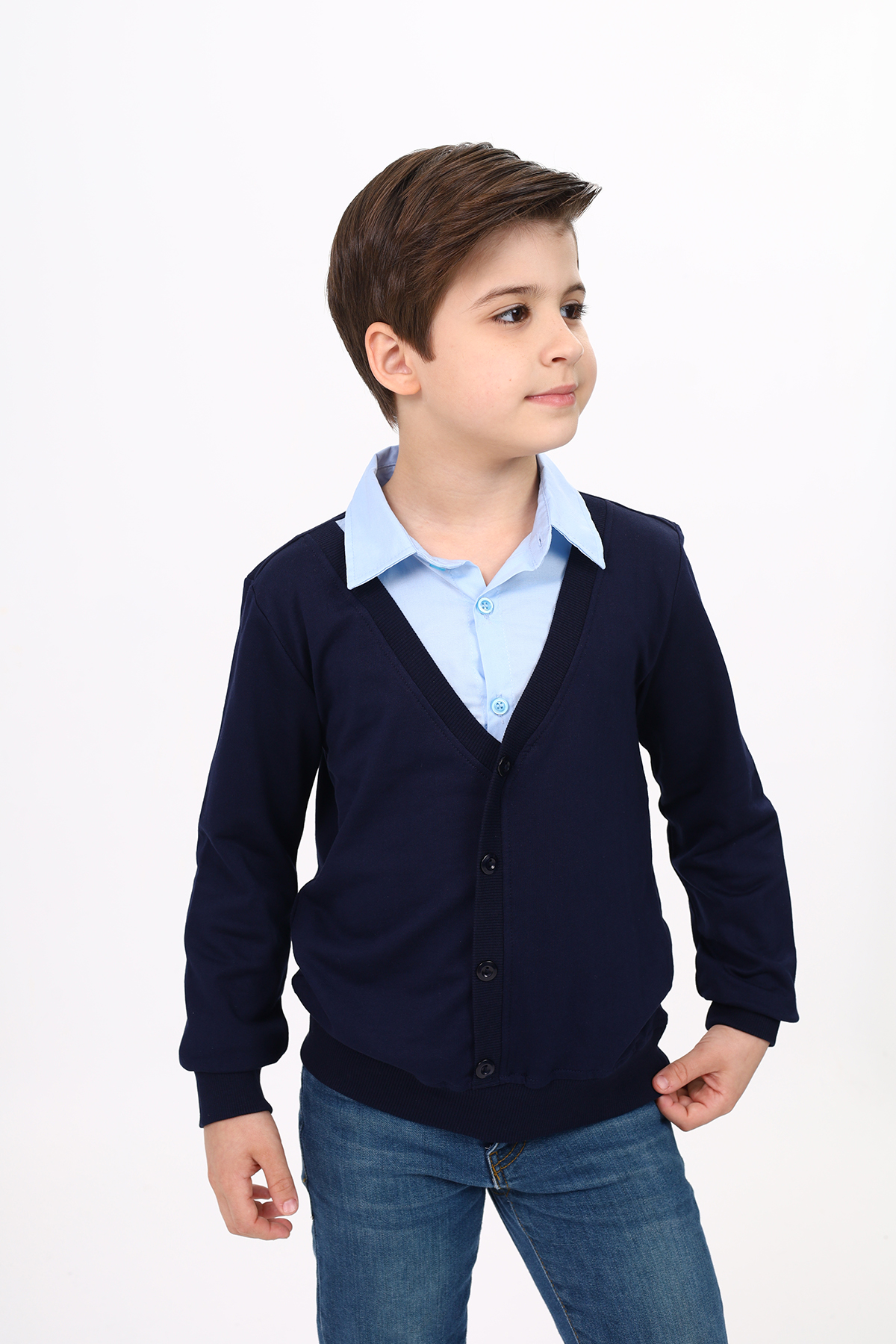 Toontoy Erkek Çocuk Okul Sweatshirt