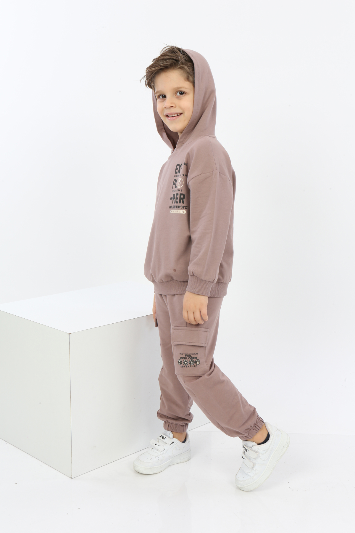 Toontoy Erkek Çocuk ExPloRer Baskılı Eşofman Takım