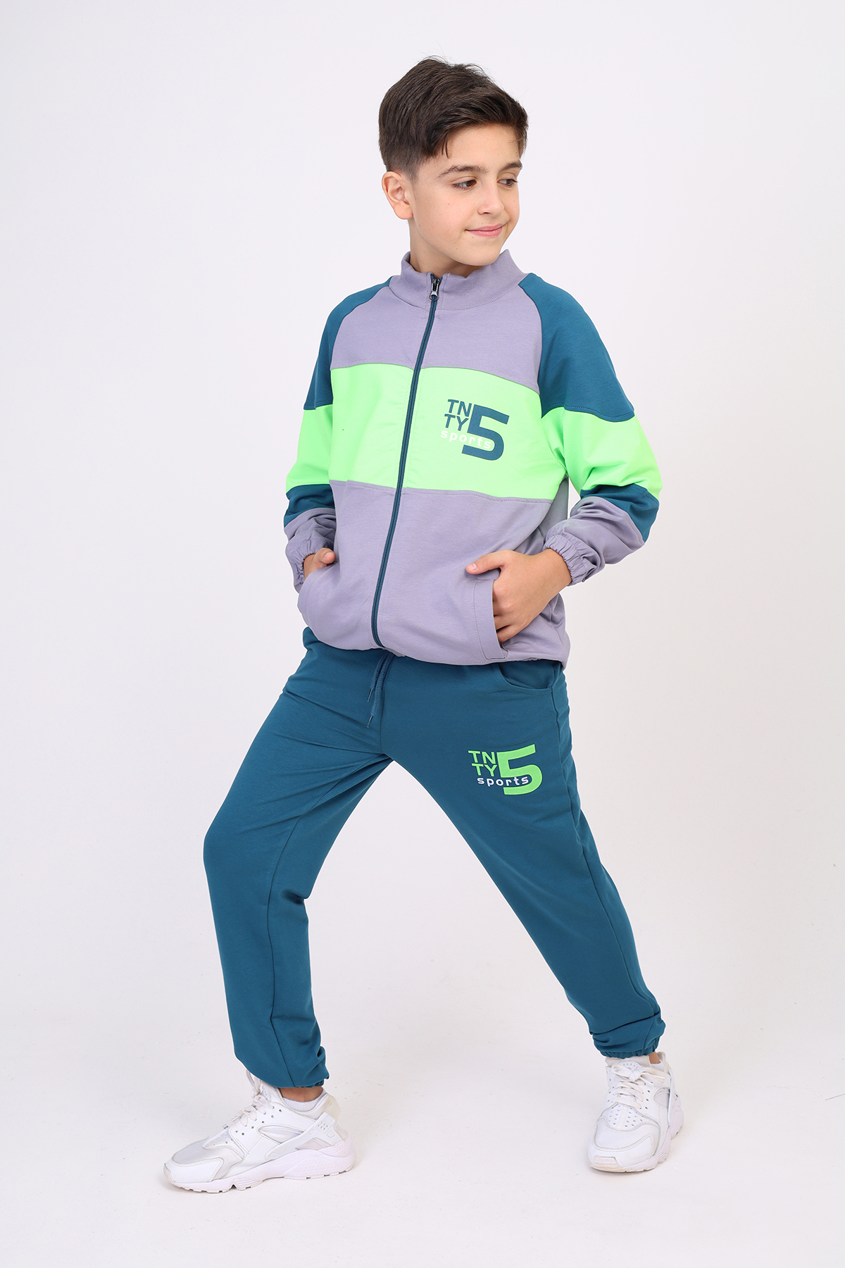 Toontoy Erkek Çocuk Tnty 5 Baskılı Eşofman Takım