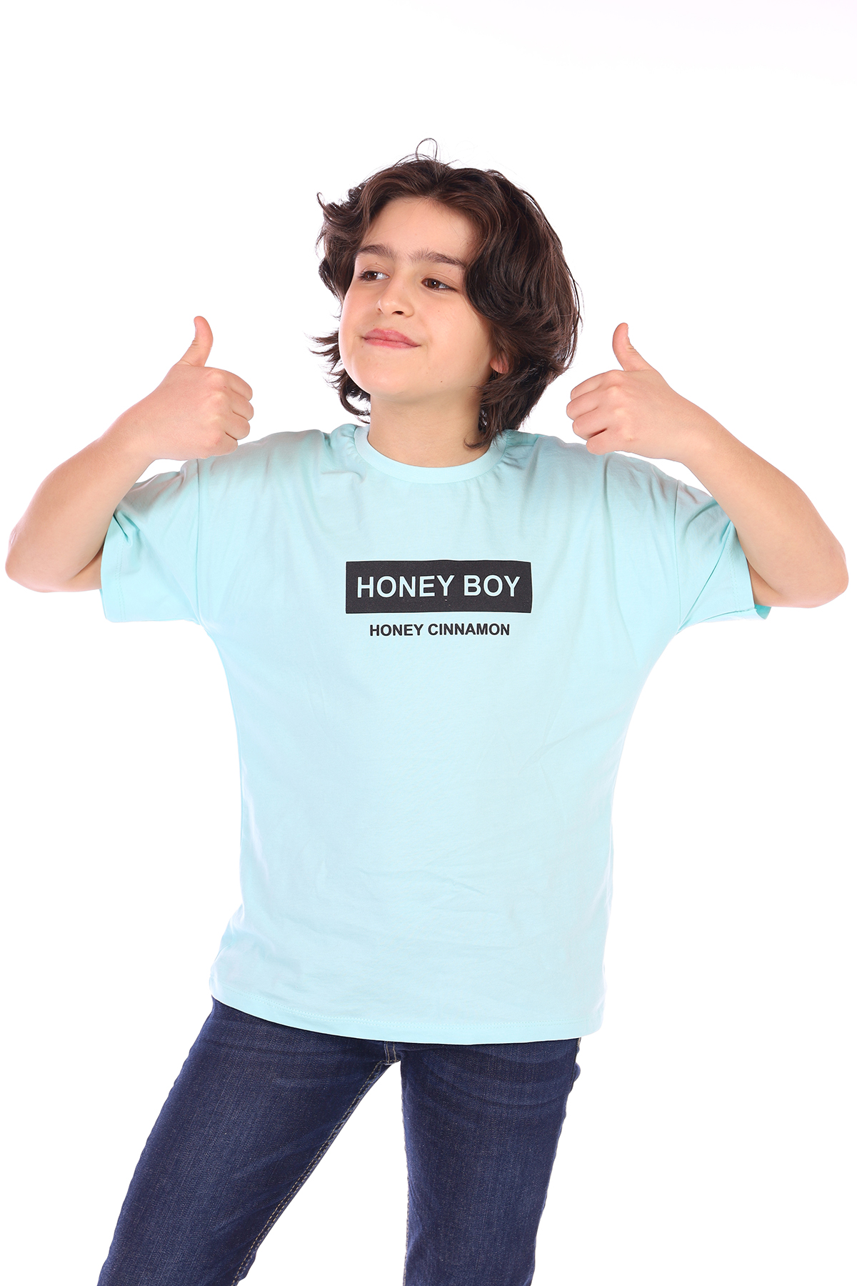 Toontoy Erkek Çocuk Honey Boy Baskılı Tişört