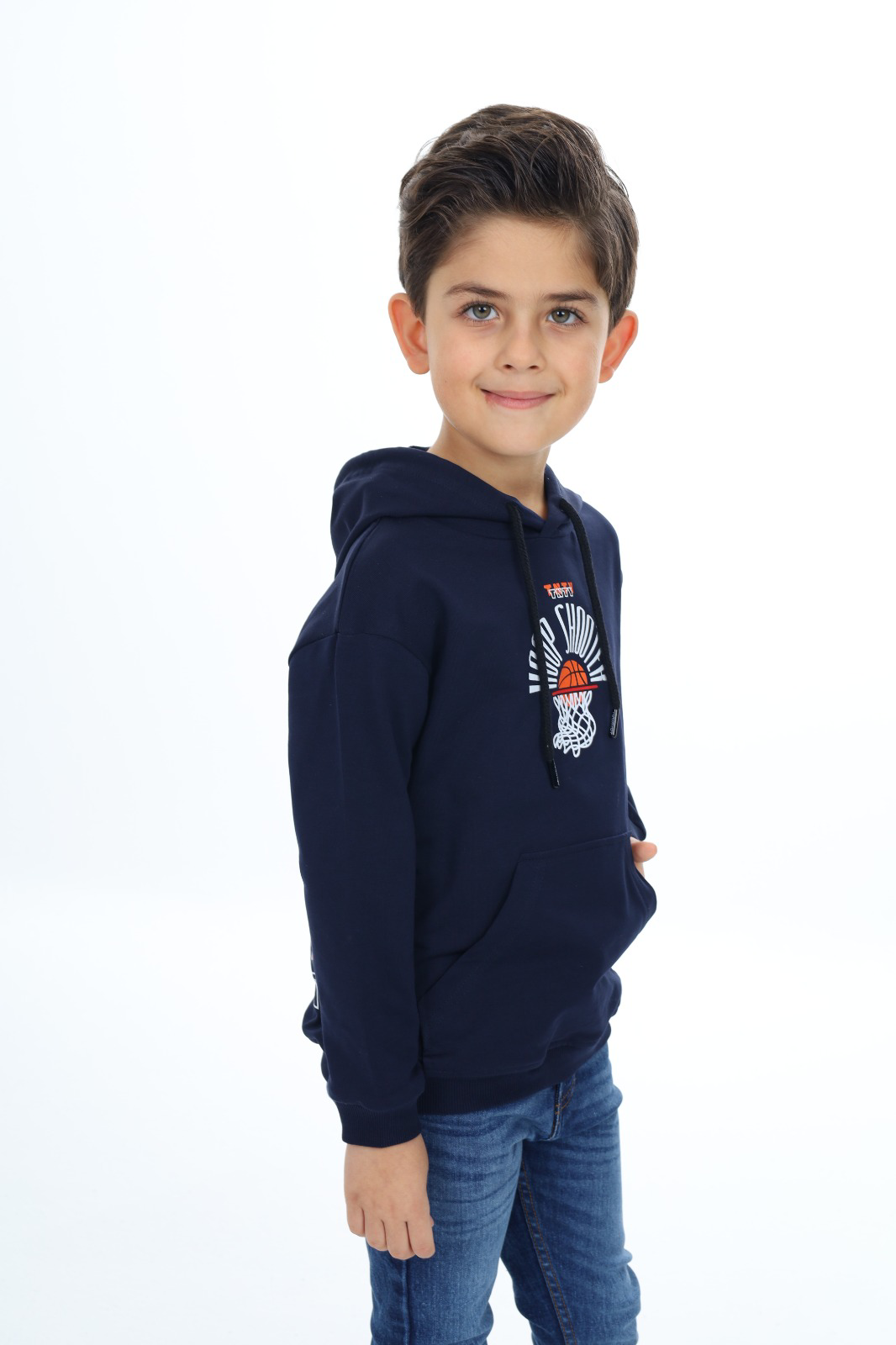 Toontoy Erkek Çocuk Baskılı Sweatshirt