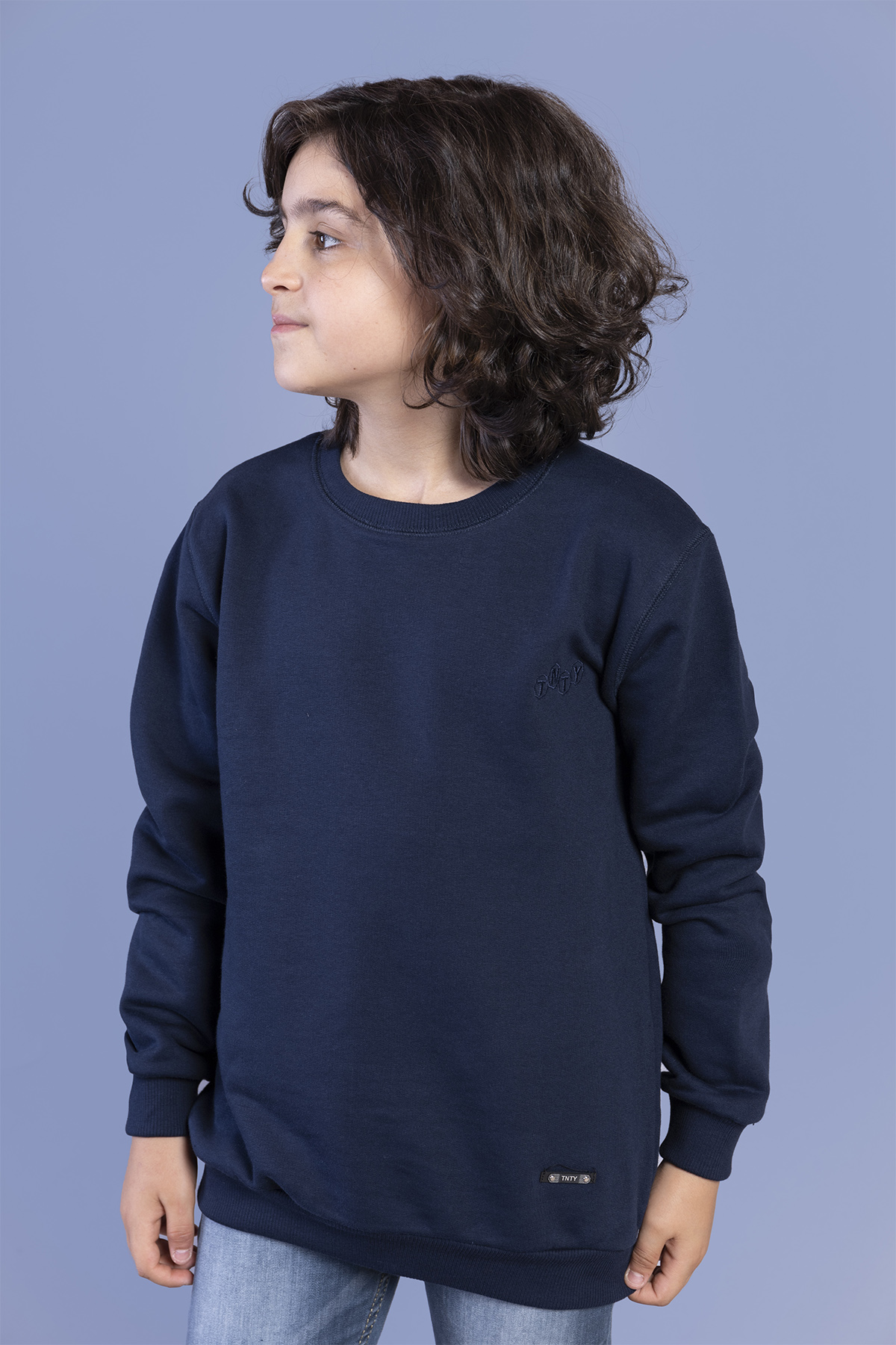 Toontoy Erkek Çocuk Arma Detaylı Sweatshirt