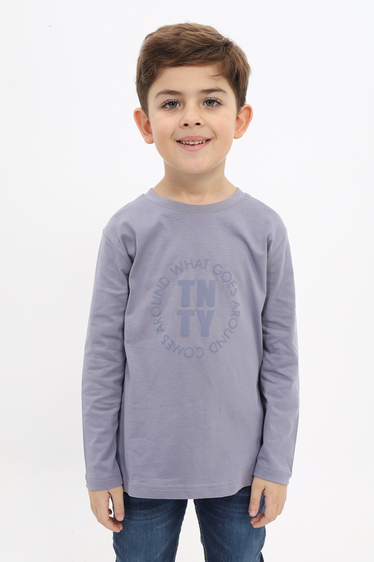 Toontoy Erkek Çocuk Baskılı Tişört