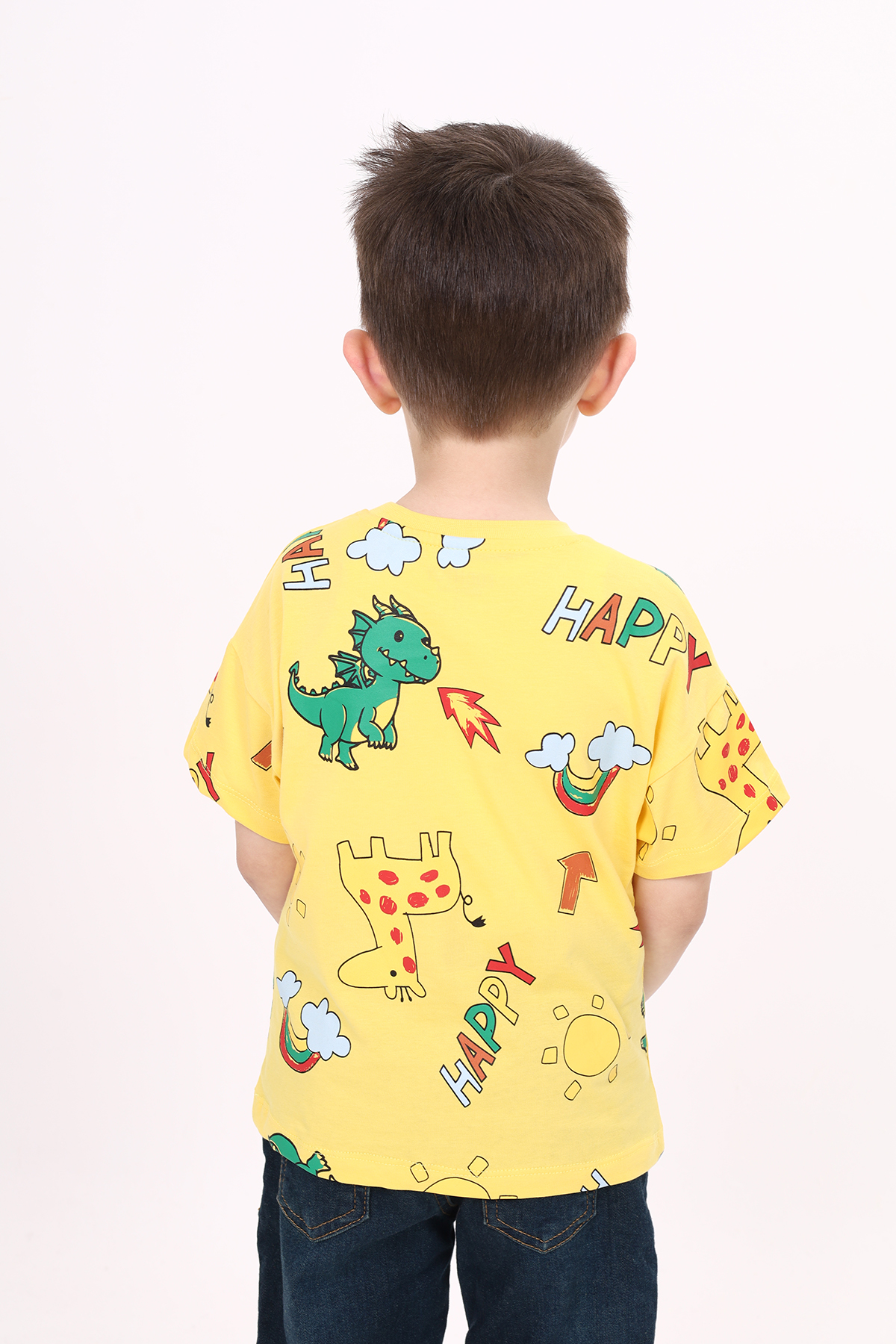 Toontoy Erkek Çocuk Baskılı Tişört