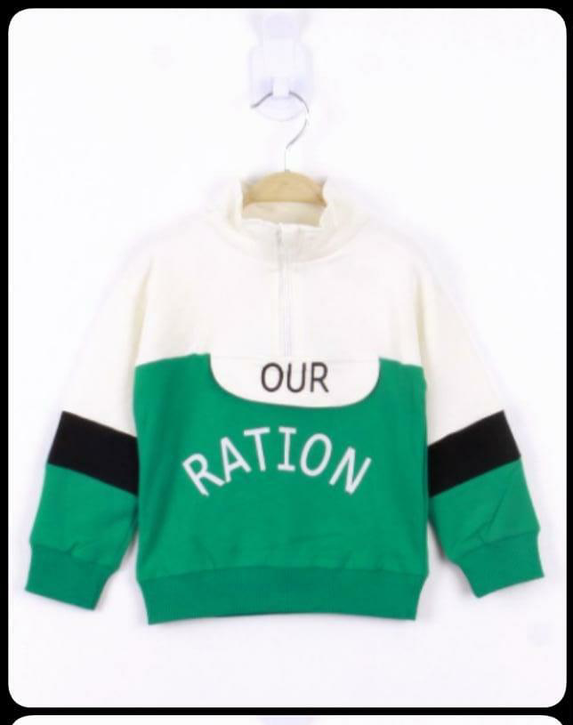 Toontoy Erkek Çocuk Ration Baskılı Sweatshirt