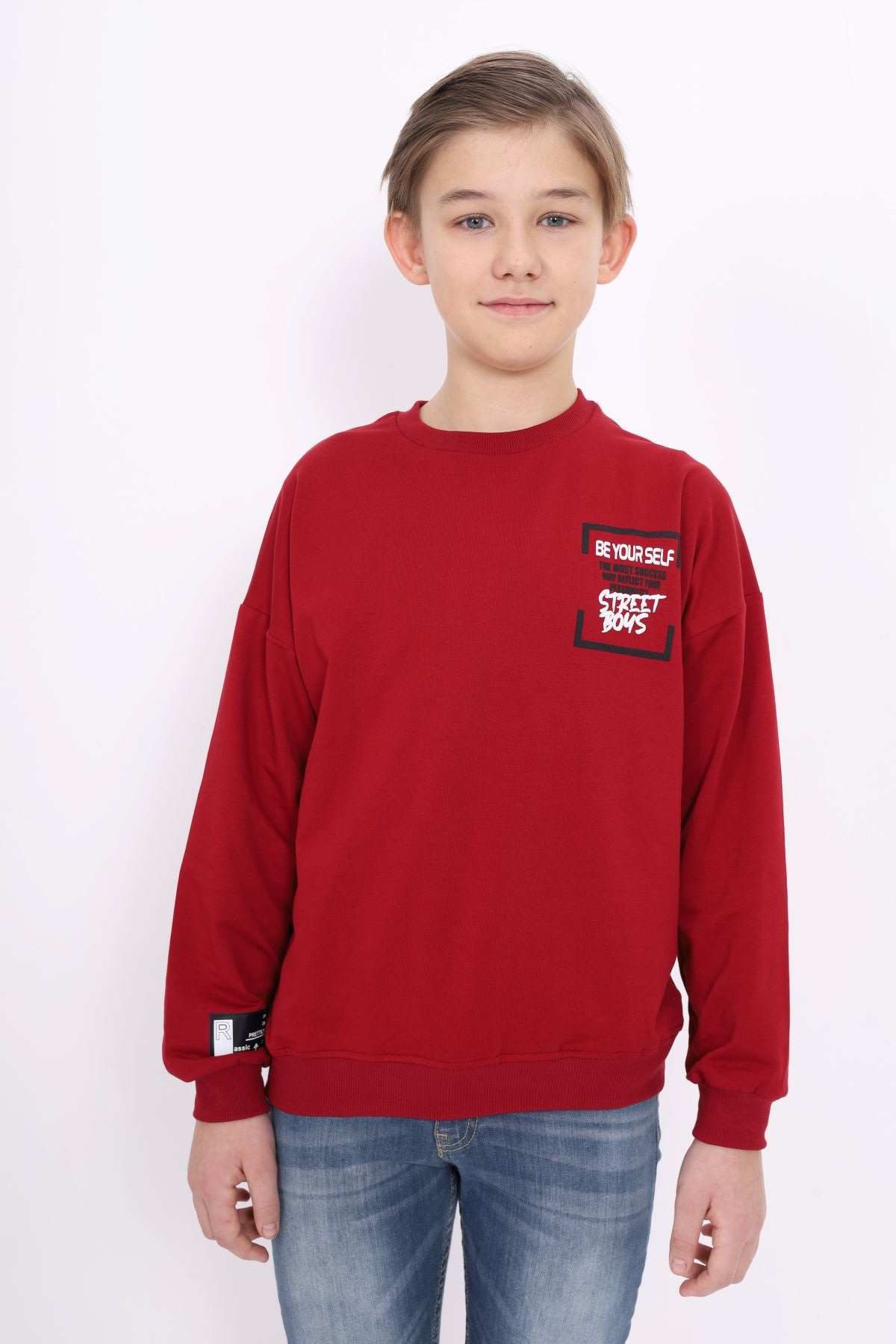 Toontoy Erkek Çocuk Baskılı Sweatshirt