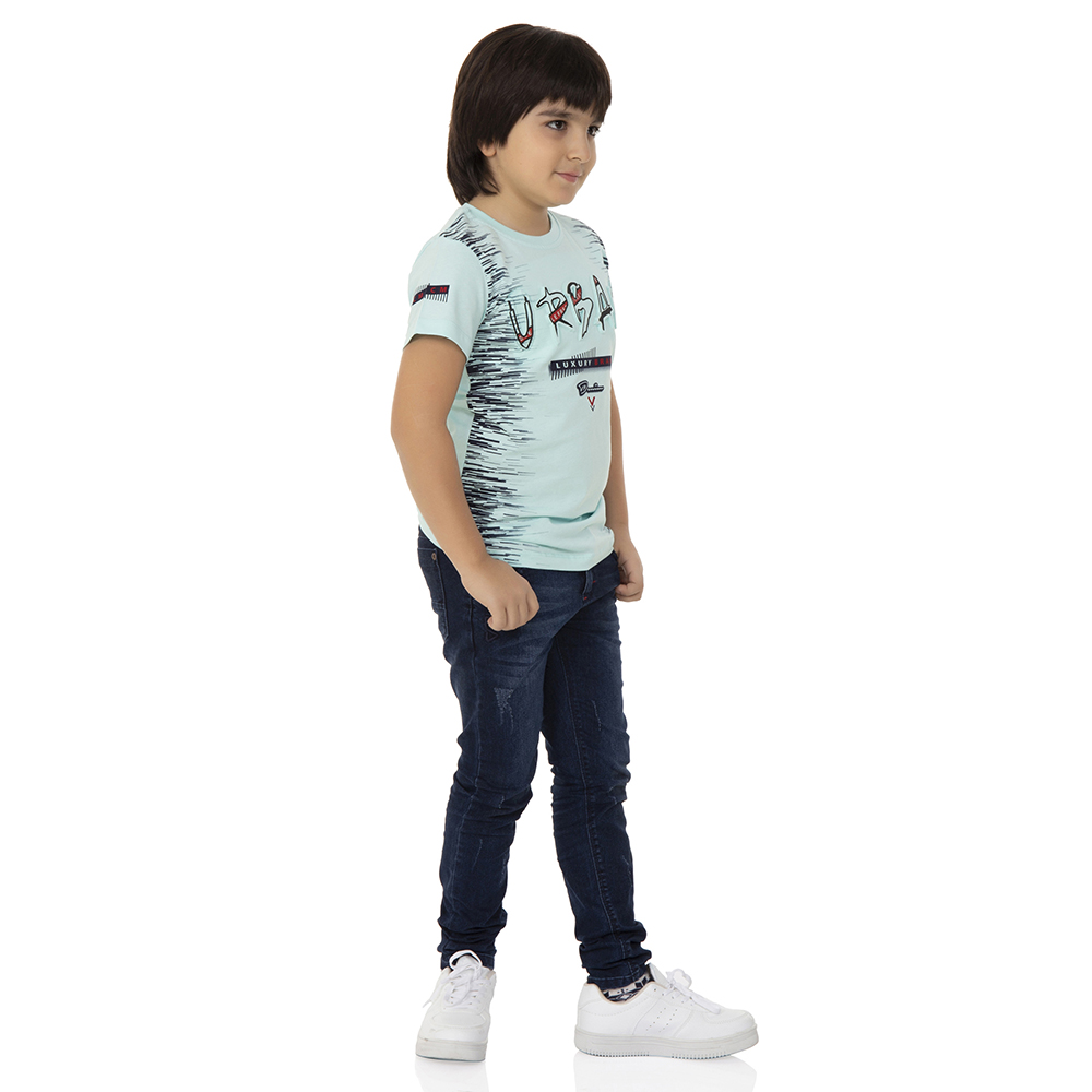Toontoy  Erkek Çocuk T-shırt Çocuk Urban Baskılı