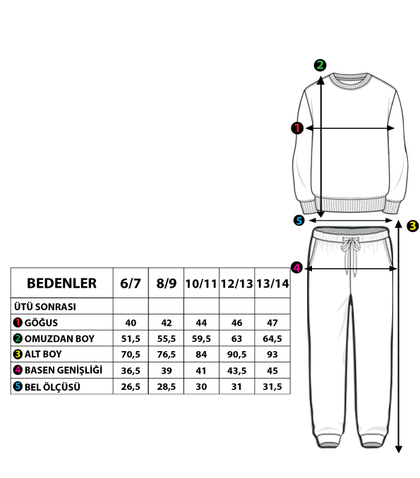 Toontoy  Erkek Çocuk Baskılı Eşofman Takımı
