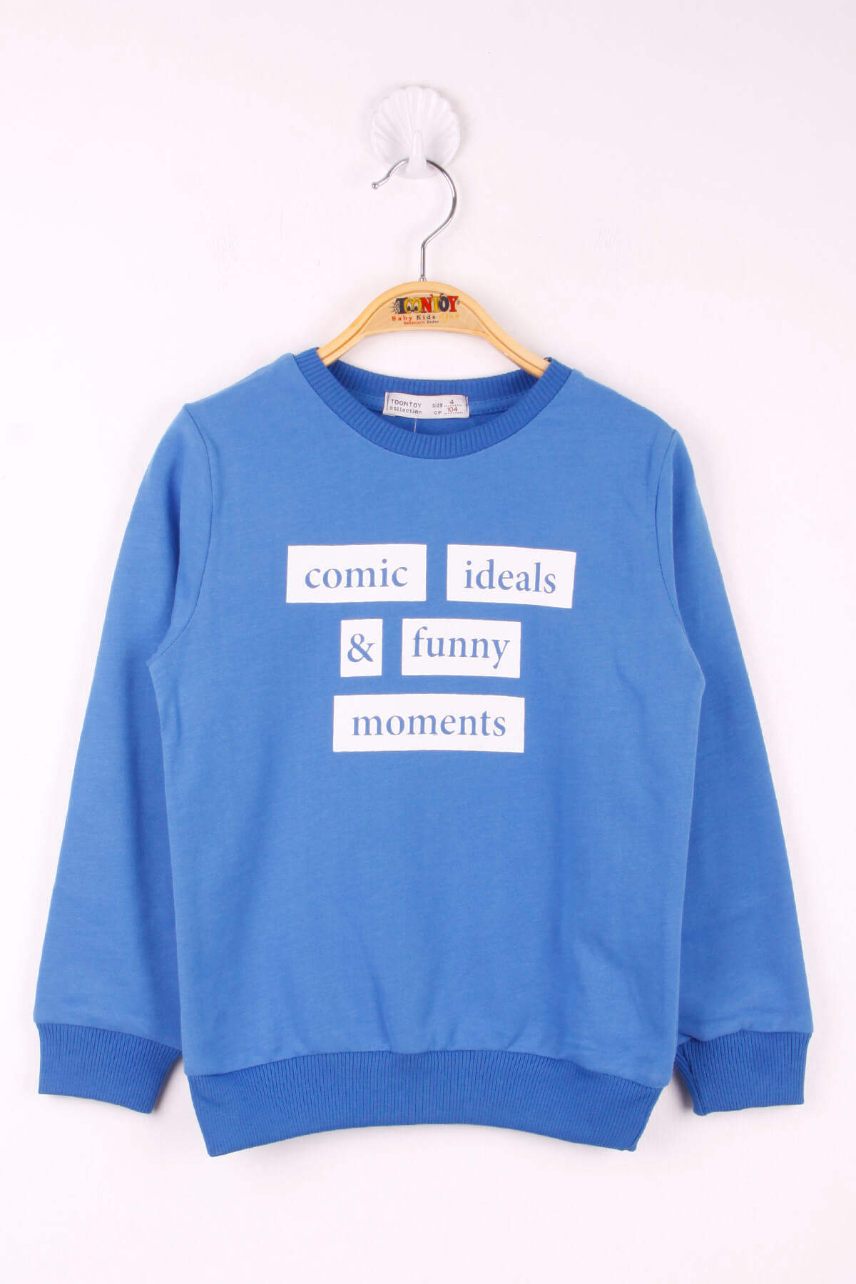 Toontoy Erkek Çocuk Baskılı Sweatshirt