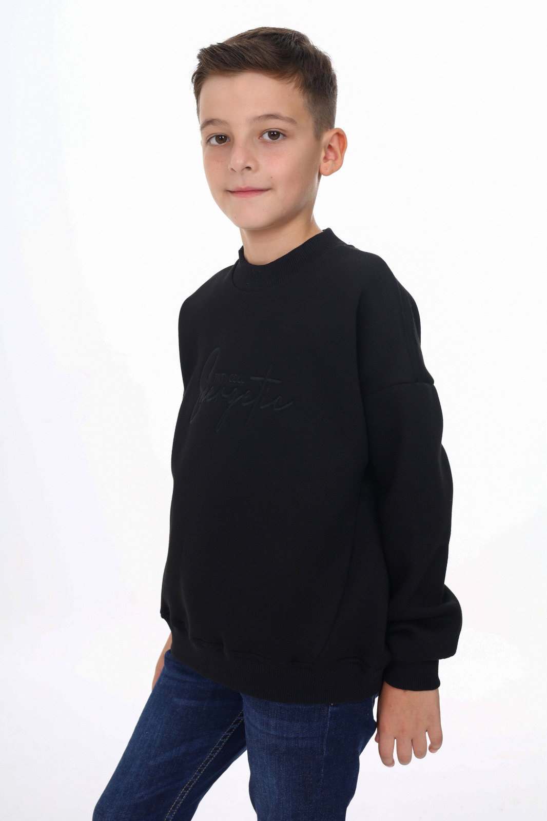 Toontoy Erkek Çocuk Nakışlı Sweatshirt