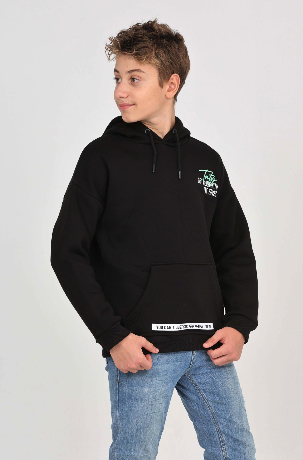 Toontoy Erkek Çocuk Tnty Nakışlı Sweatshirt