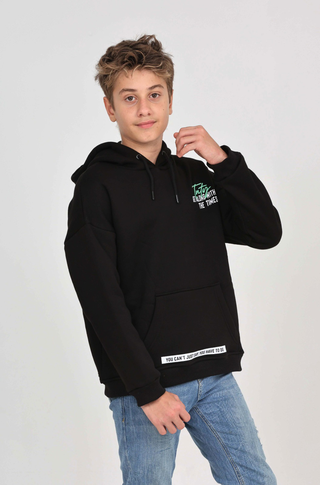 Toontoy Erkek Çocuk Tnty Nakışlı Sweatshirt