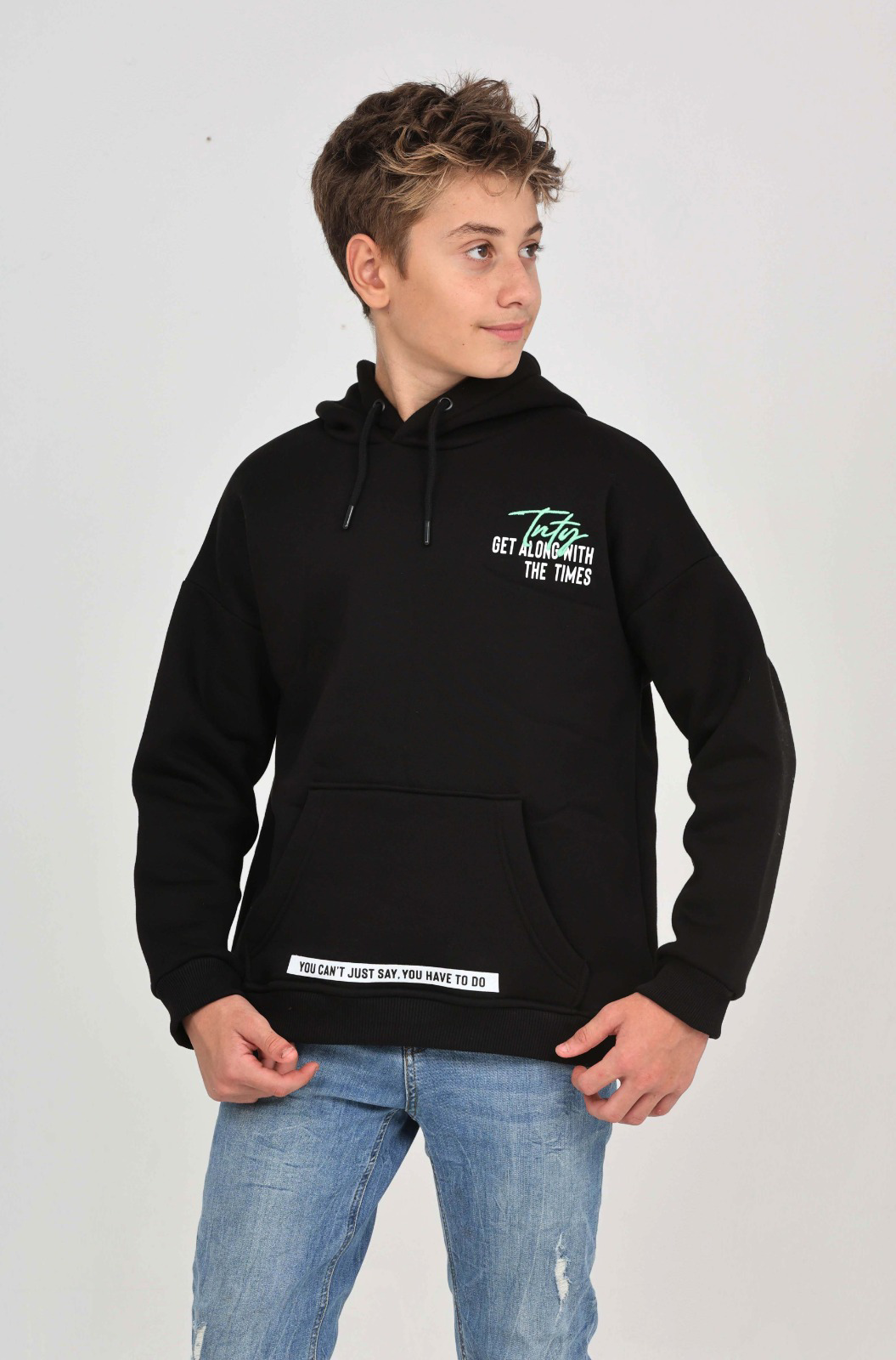 Toontoy Erkek Çocuk Tnty Nakışlı Sweatshirt