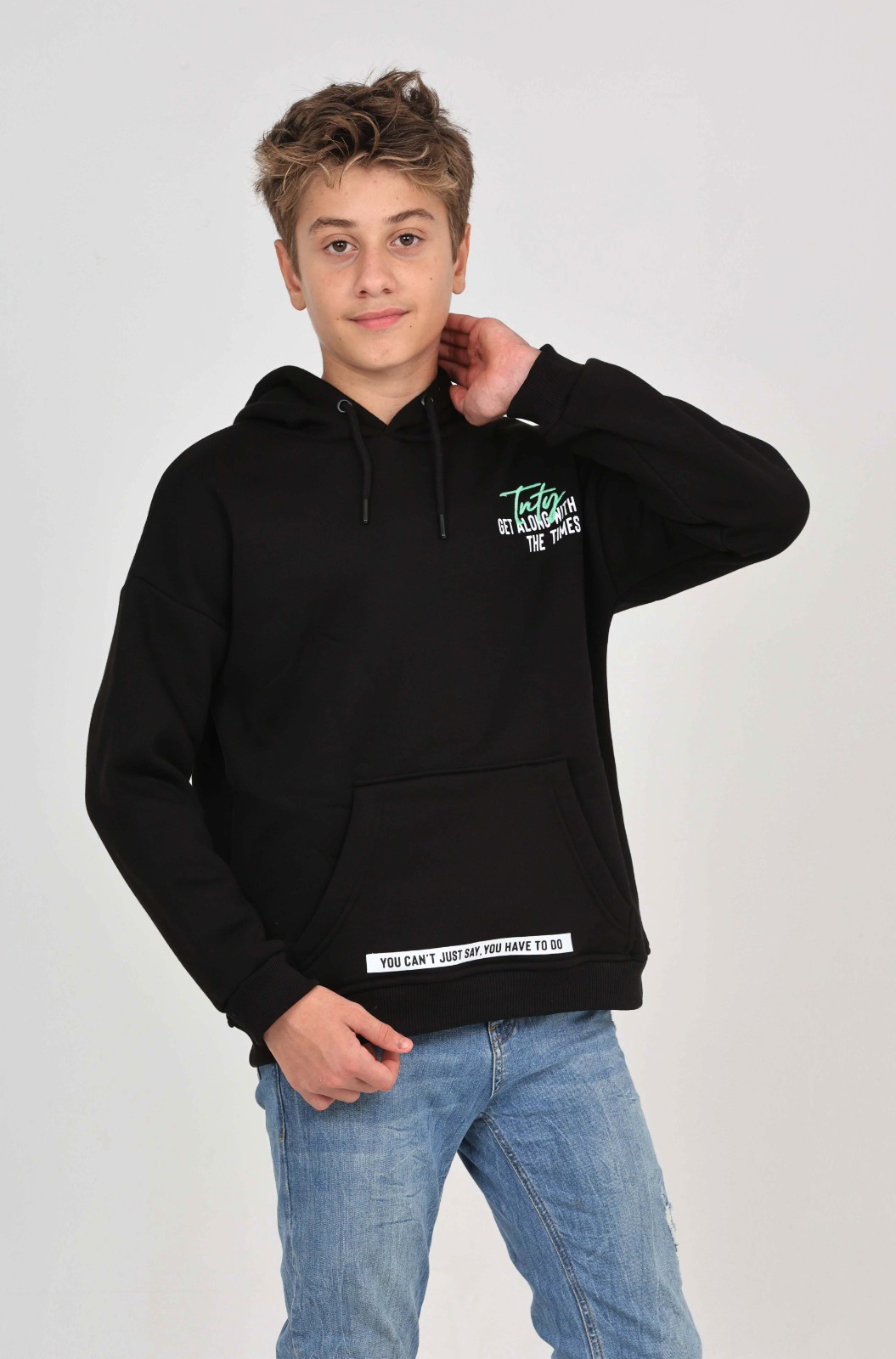 Toontoy Erkek Çocuk Tnty Nakışlı Sweatshirt