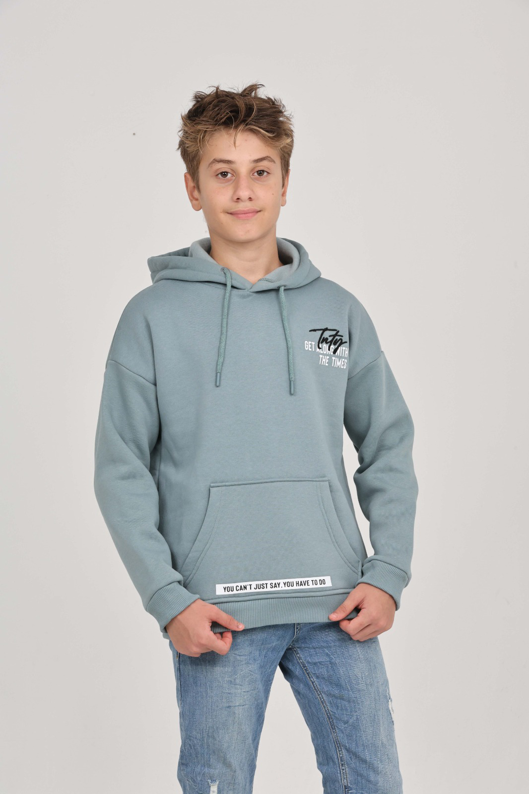 Toontoy Erkek Çocuk Tnty Nakışlı Sweatshirt