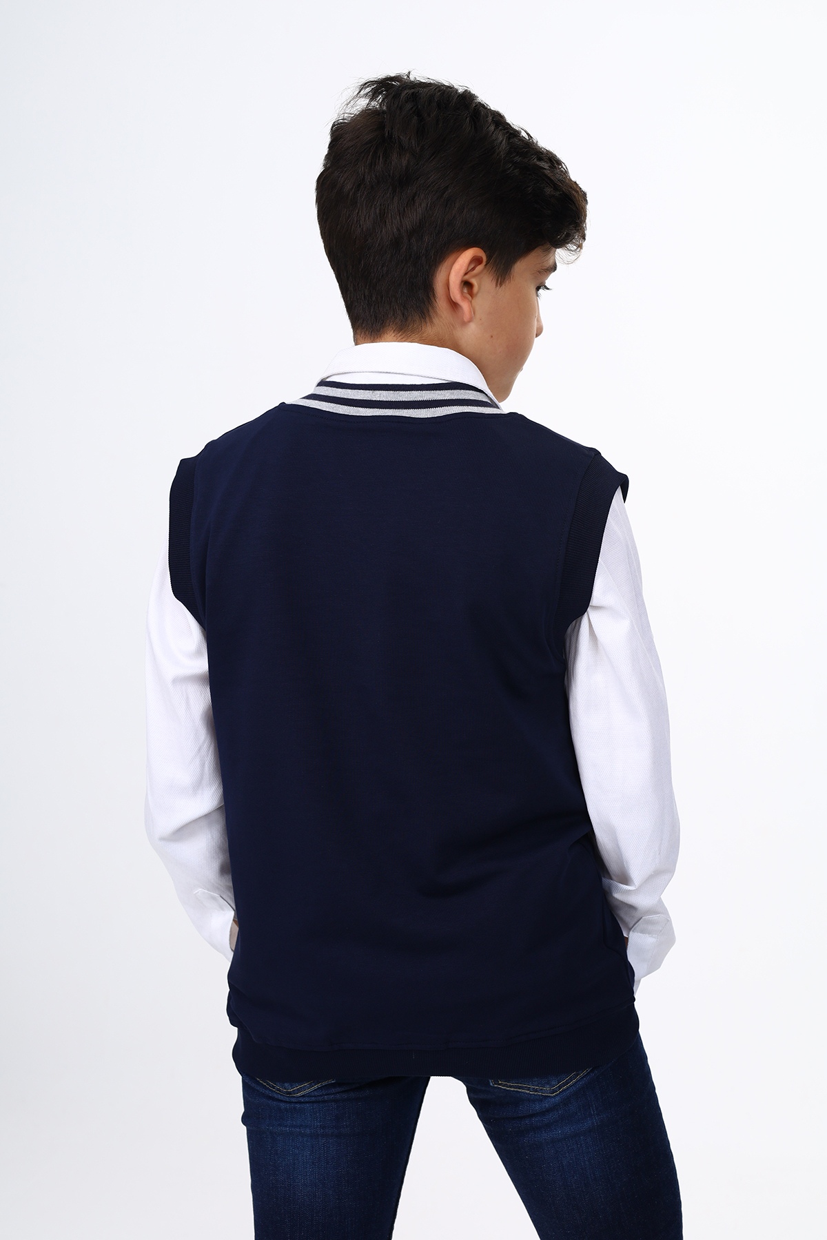 Toontoy  Erkek Çocuk Okul Nakışlı Süveter