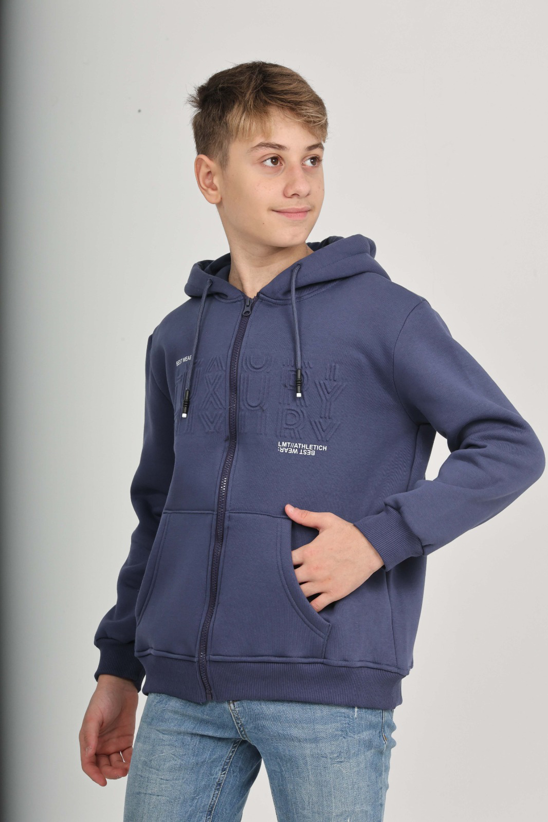 Toontoy  Erkek Çocuk Luxury Baskili Hirka