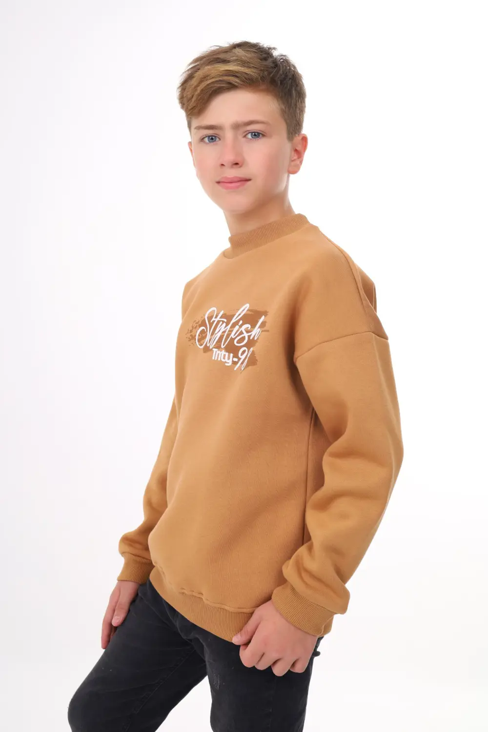Toontoy Erkek Çocuk Baskılı Sweatshirt