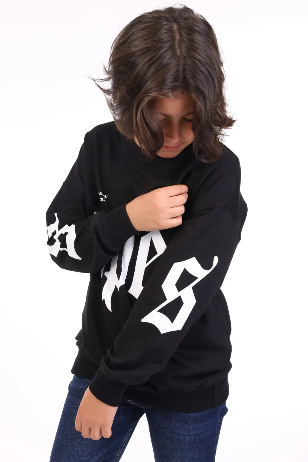 Toontoy Erkek Çocuk Baskılı Sweatshirt