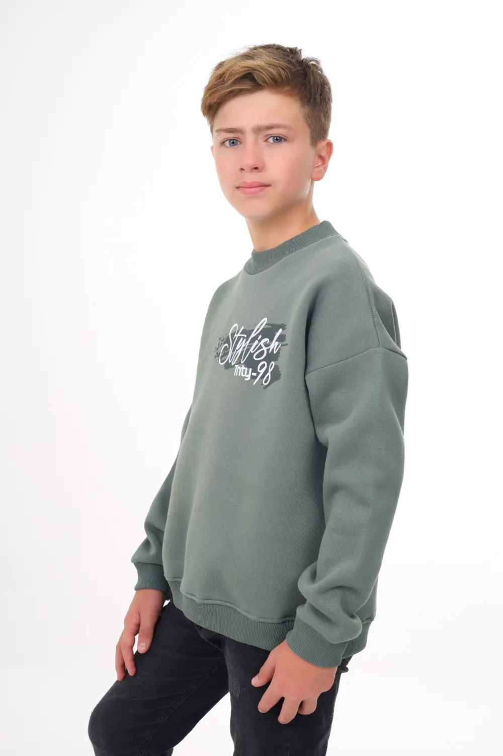 Toontoy Erkek Çocuk Baskılı Sweatshirt