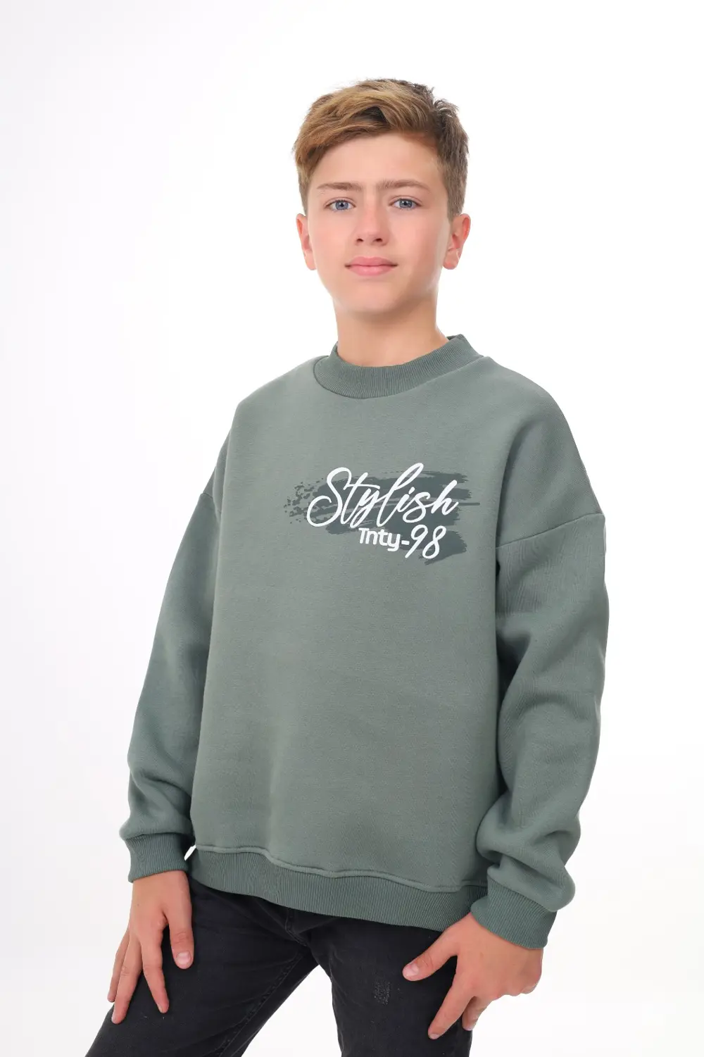 Toontoy Erkek Çocuk Baskılı Sweatshirt