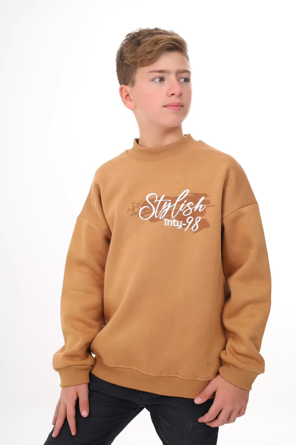 Toontoy Erkek Çocuk Baskılı Sweatshirt