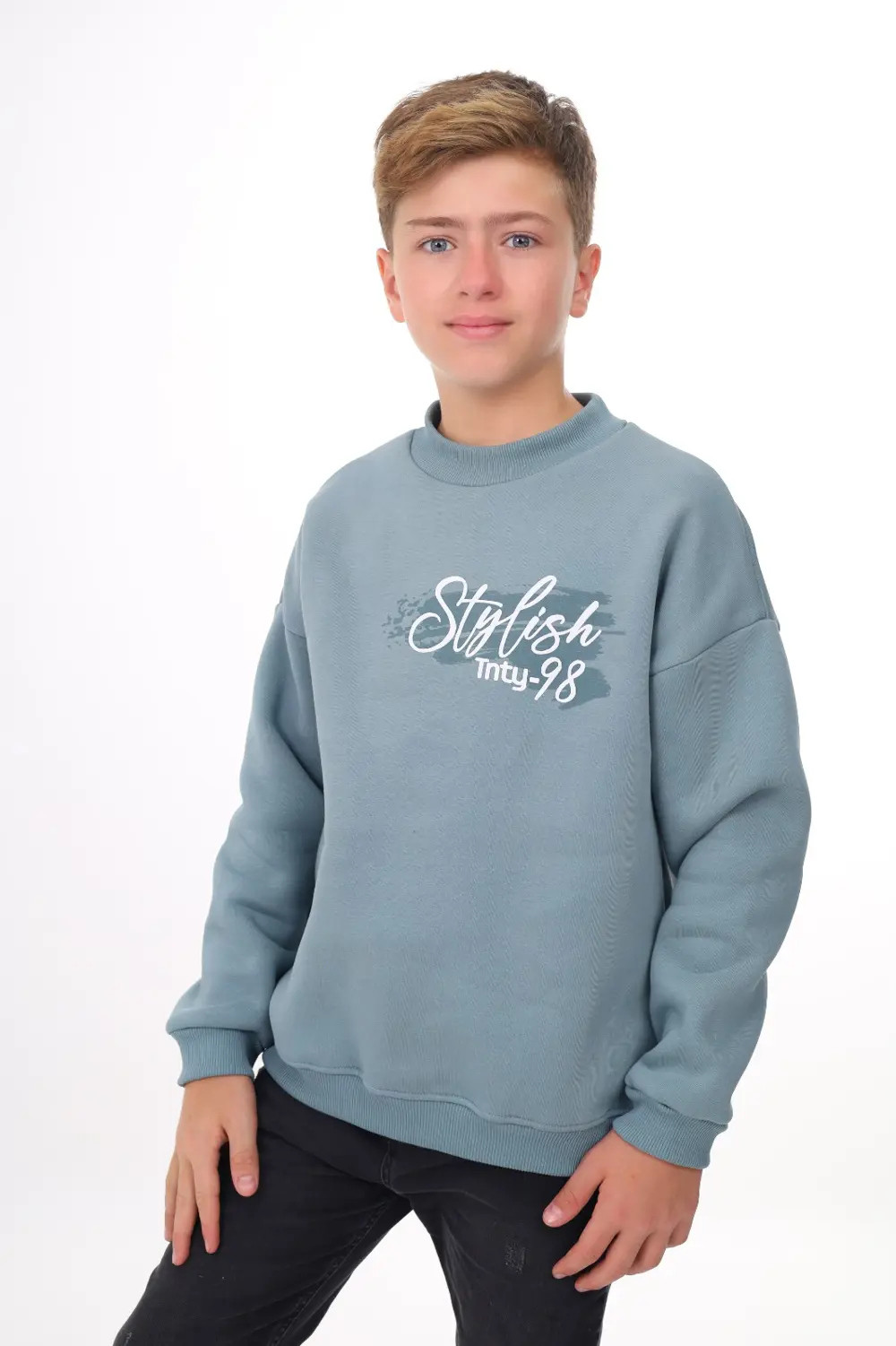 Toontoy Erkek Çocuk Baskılı Sweatshirt