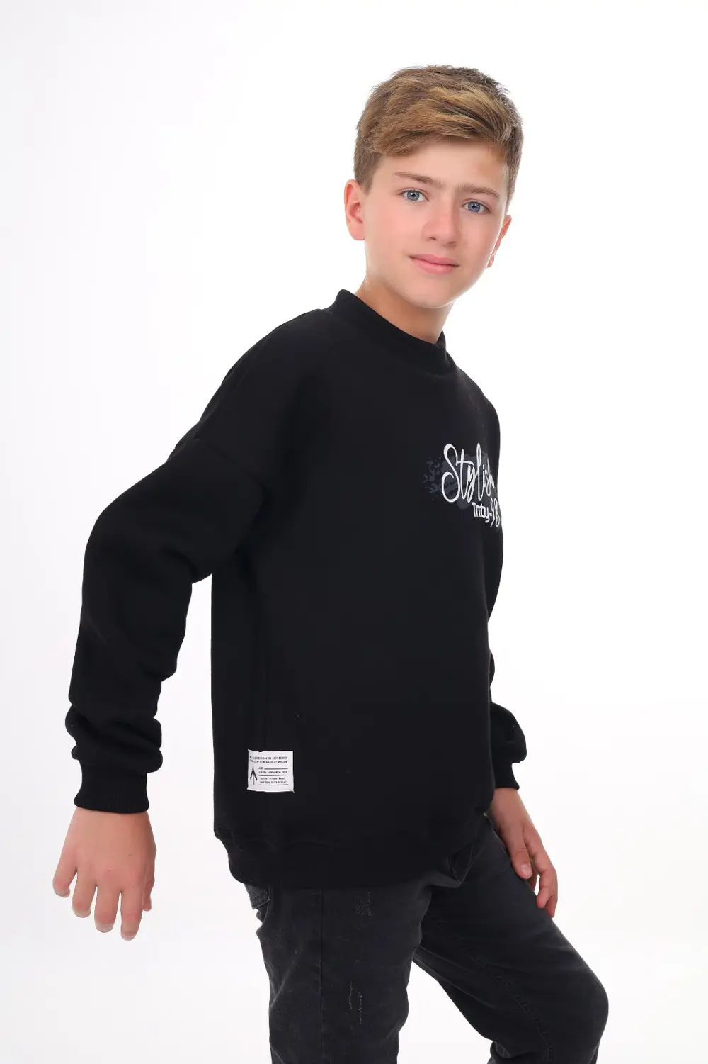 Toontoy Erkek Çocuk Baskılı Sweatshirt