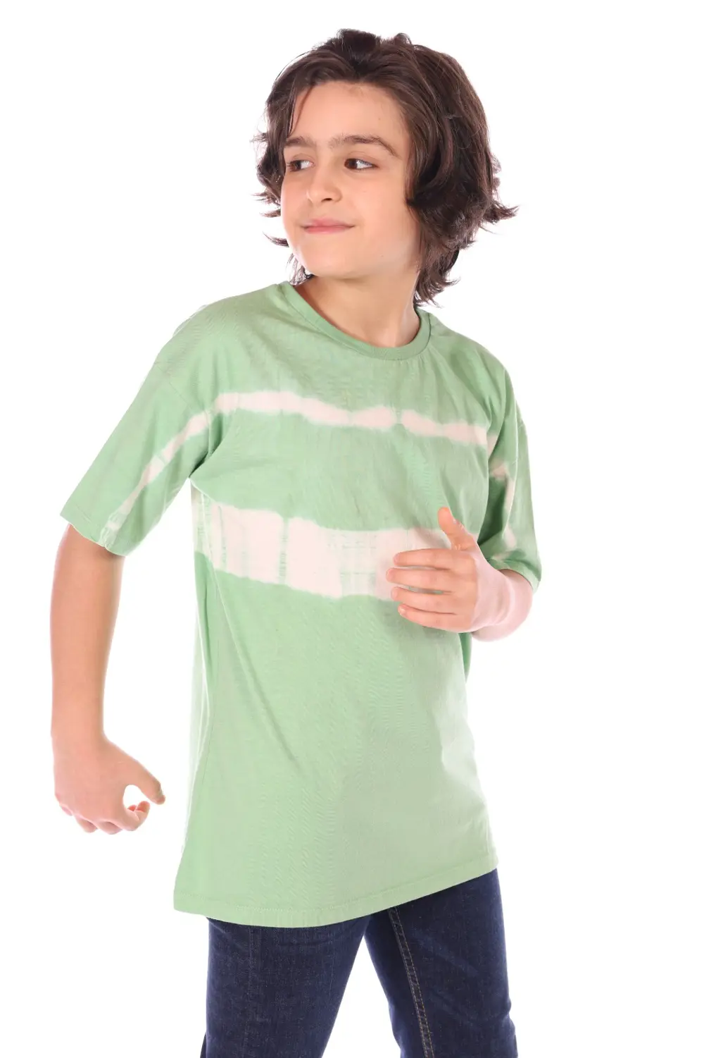 Toontoy Erkek Çocuk Batik Desenli Tişört