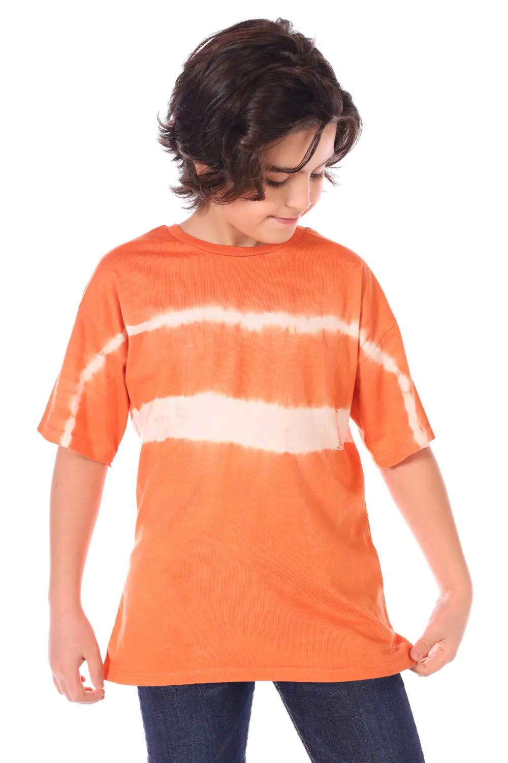 Toontoy Erkek Çocuk Batik Desenli Tişört