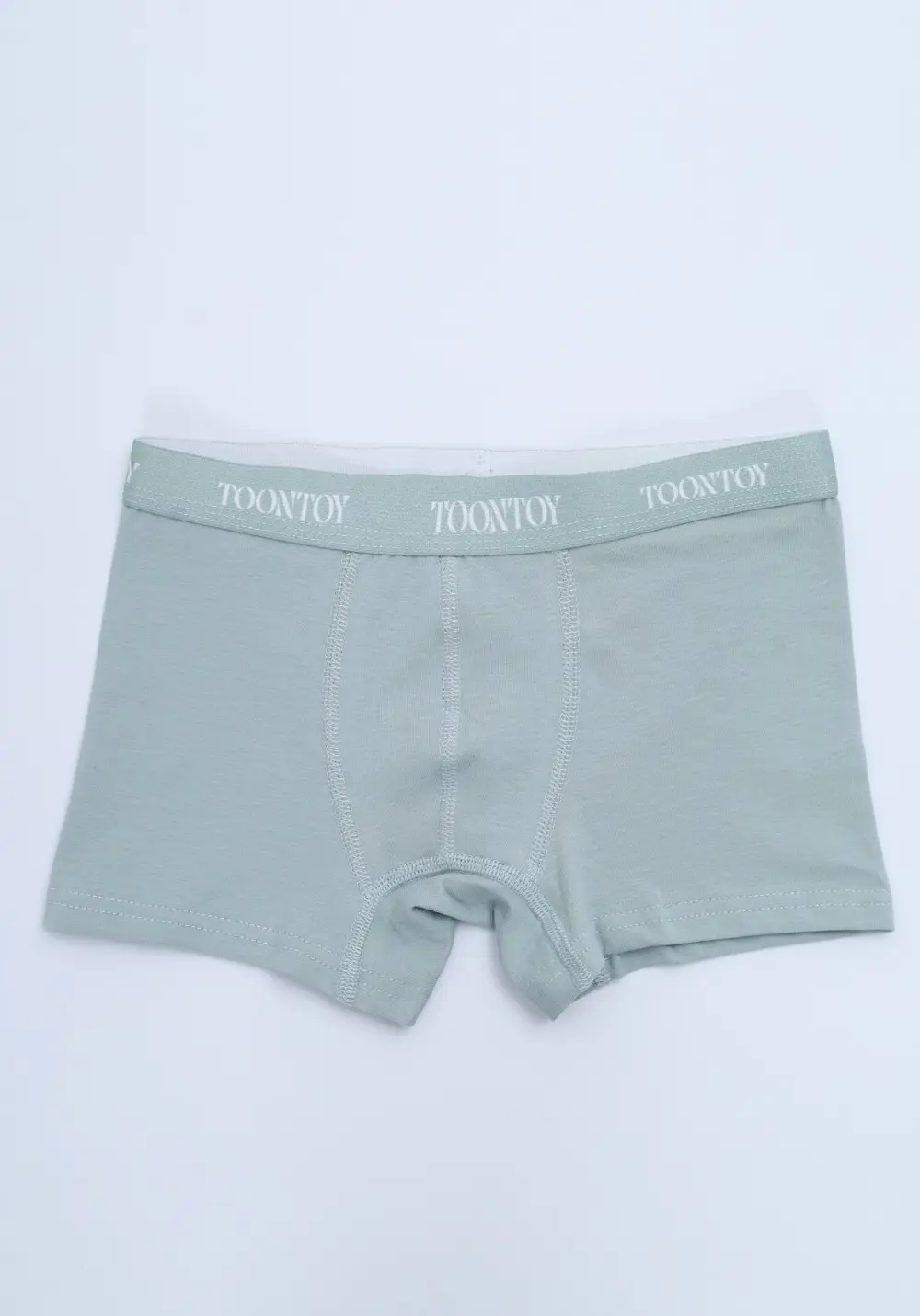 Toontoy Erkek Çocuk Kemer Yazılı Düz Baskılı 4lü Paket Boxer