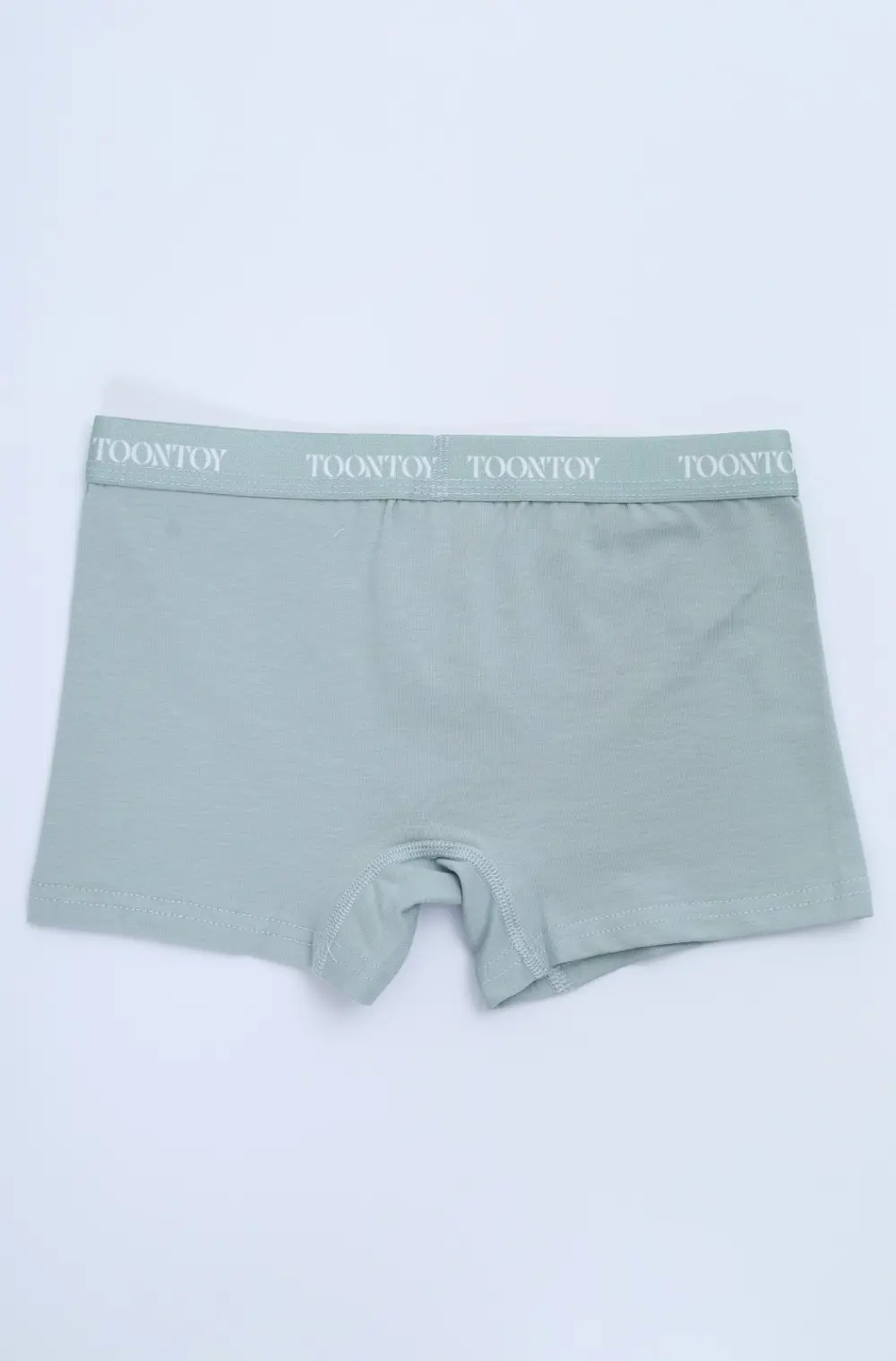 Toontoy Erkek Çocuk Kemer Yazılı Düz Baskılı 4lü Paket Boxer