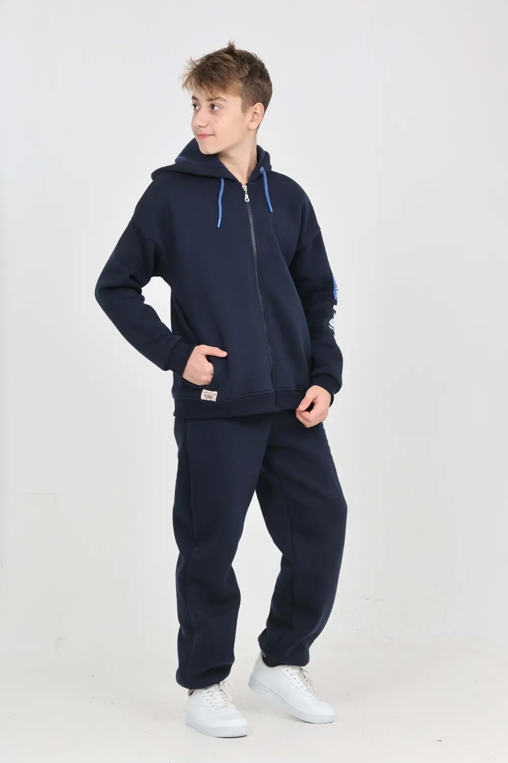 Toontoy Erkek Çocuk Kolu Baskılı Eşofman Takım