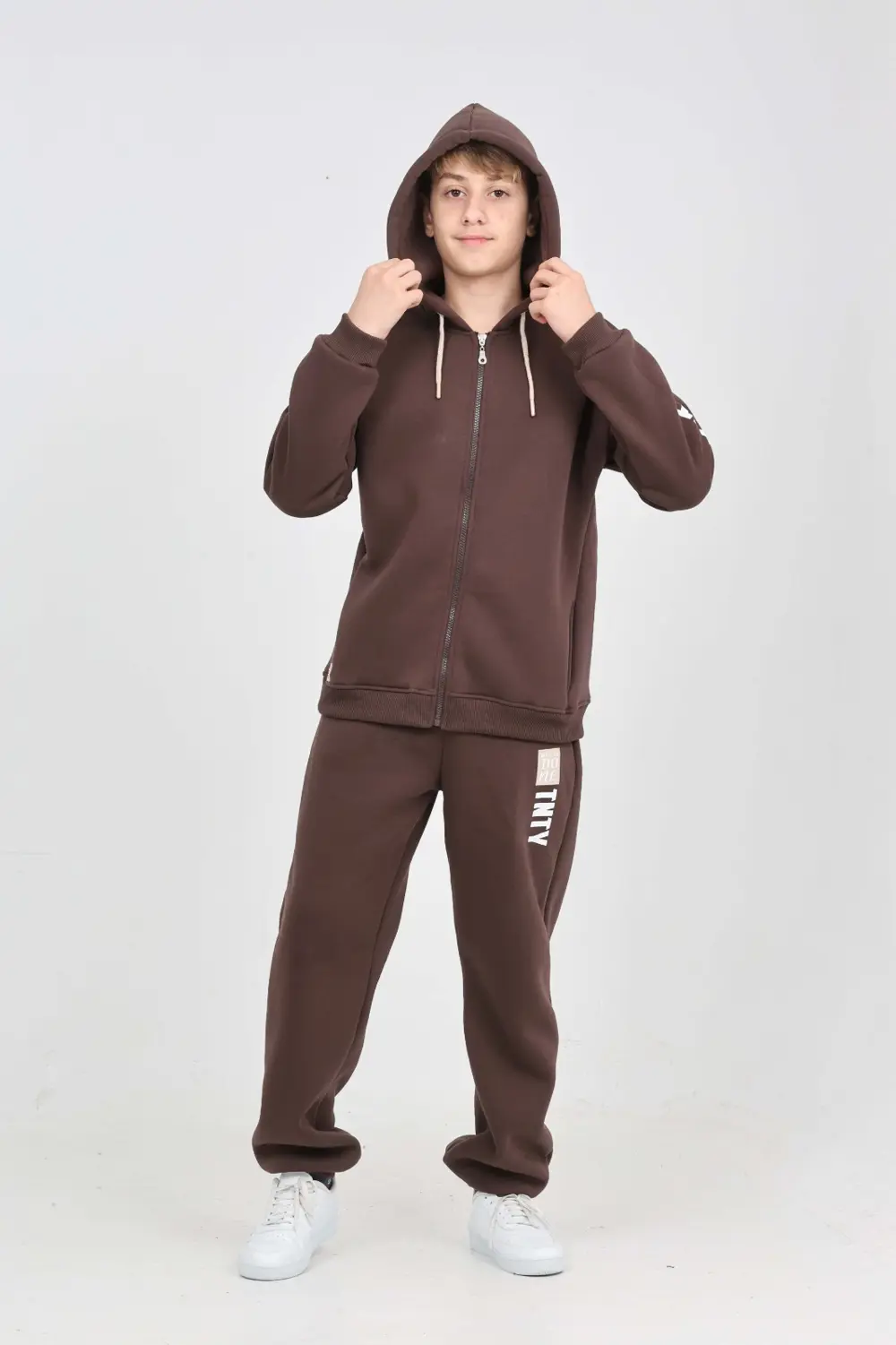 Toontoy Erkek Çocuk Kolu Baskılı Eşofman Takım