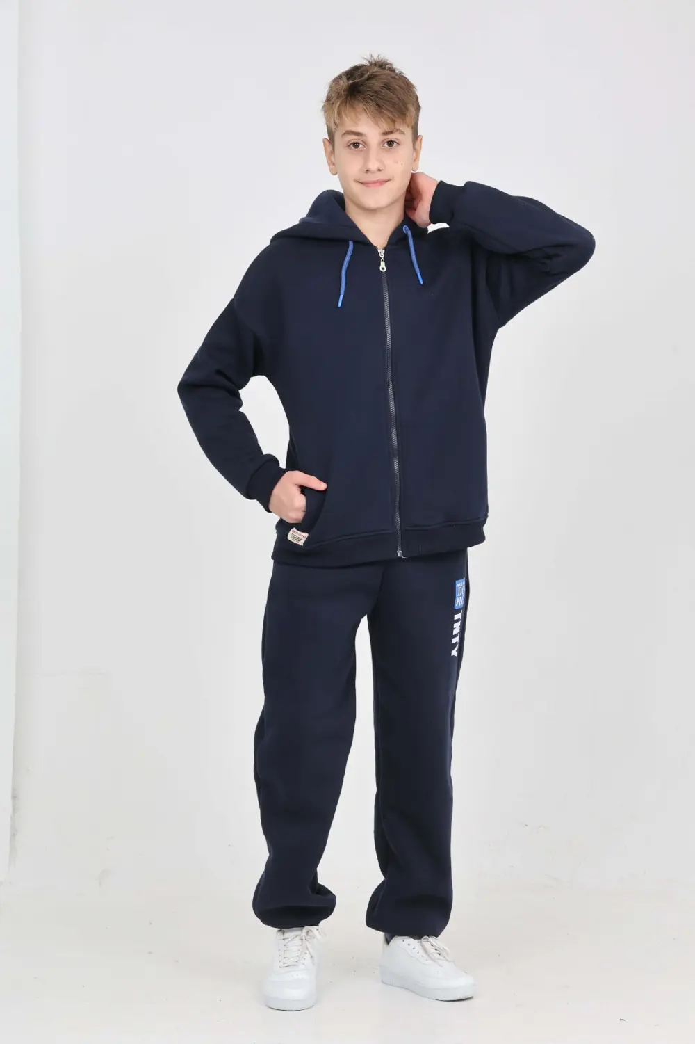 Toontoy Erkek Çocuk Kolu Baskılı Eşofman Takım