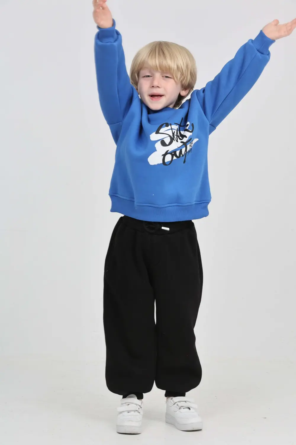 Toontoy Erkek Çocuk Skate Arka Baskılı Eşofman Takım