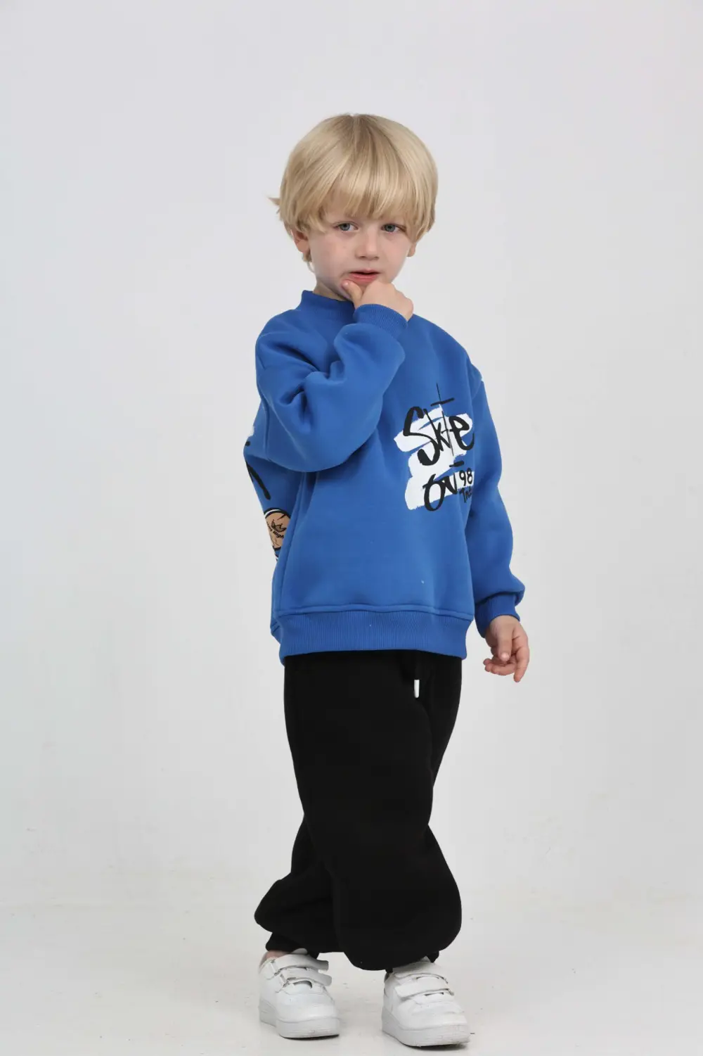 Toontoy Erkek Çocuk Skate Arka Baskılı Eşofman Takım