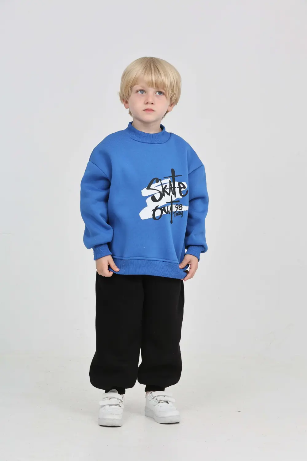 Toontoy Erkek Çocuk Skate Arka Baskılı Eşofman Takım