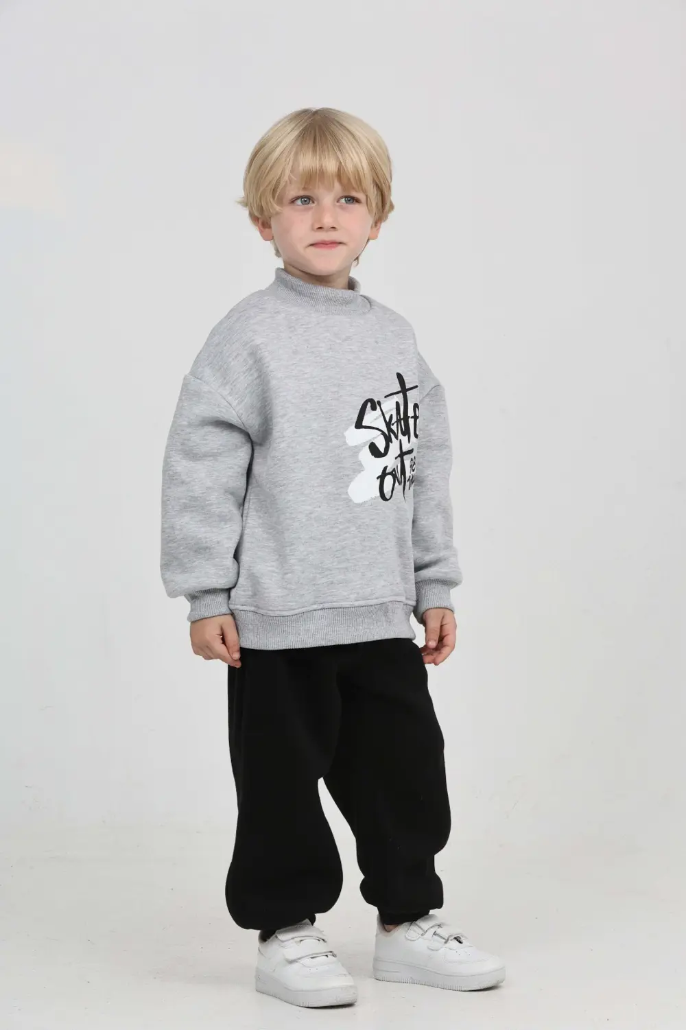 Toontoy Erkek Çocuk Skate Arka Baskılı Eşofman Takım