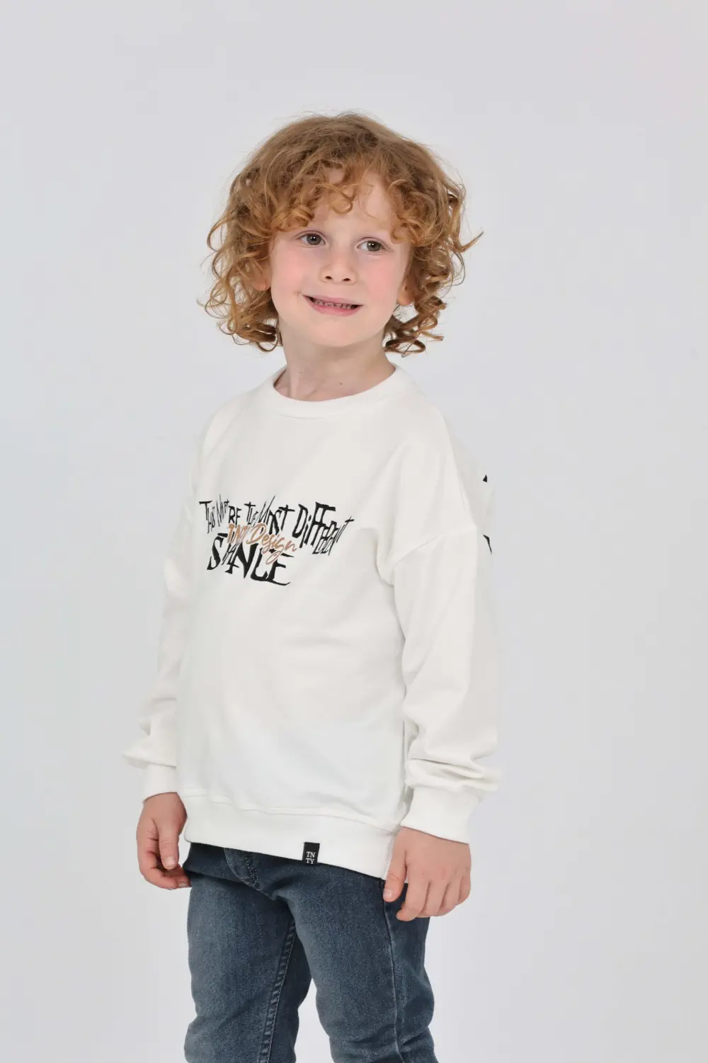 Toontoy Erkek Çocuk Tnty Design Baskılı Sweatshirt