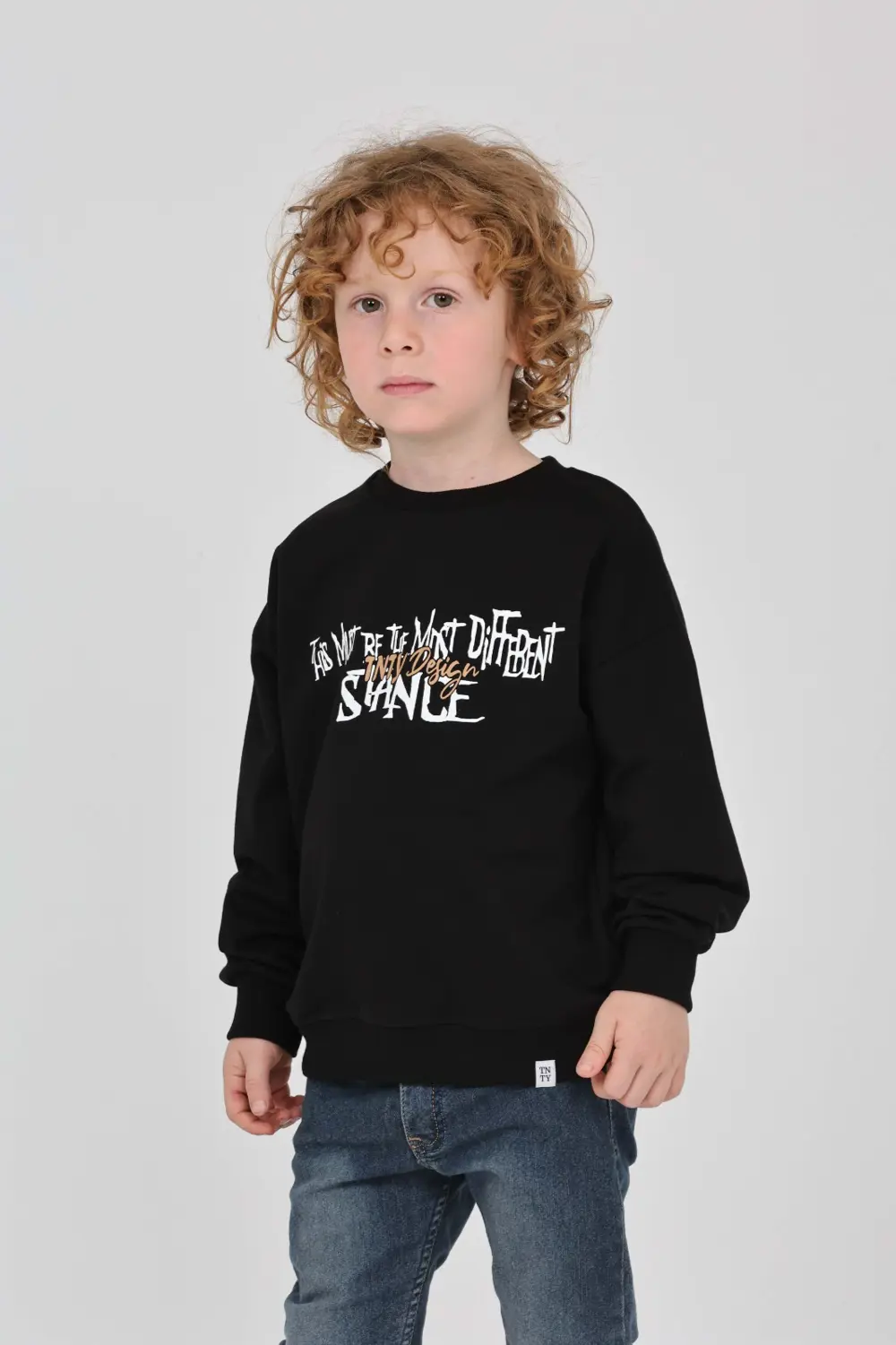 Toontoy Erkek Çocuk Tnty Design Baskılı Sweatshirt